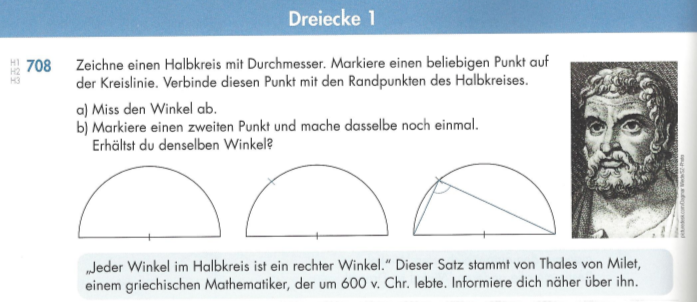 Übung 708 aus mathematiX (Boxhofer-Huber-Lischka-Panhuber, Veritas 2013) für die 2. Klasse Unterstufe