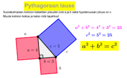 Pythagoraan lause