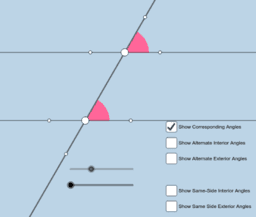 Geometry: Parallel Lines & Related Angles