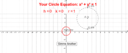 Circles - Equation of a circle