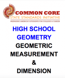 Geometry (Geometric M. & Dimension)