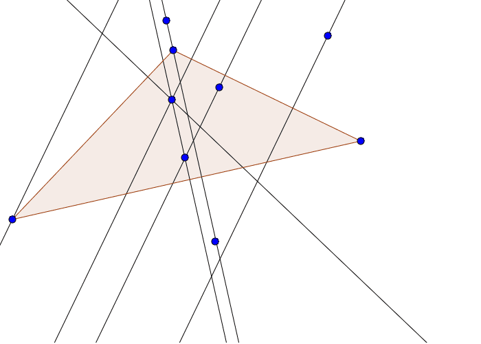 Attempting to use perpendiculars to find the orthocenter of the triangle.  Press Enter to start activity