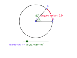 Angles & arcs de cercle