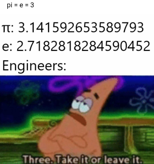 π nei meme