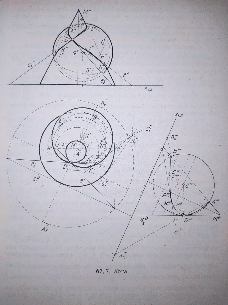 [i]Intersection of a sphere and a right circular cone.[/i]