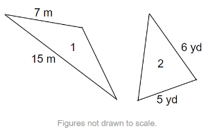 Visual 4: Two triangles are given.