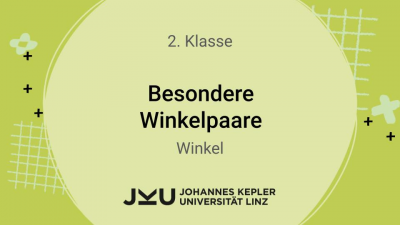 Besondere Winkelpaare
