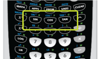 [size=150]Si può usare la calcolatrice scientifica per trovare il seno, il coseno e la tangente di un angolo facendo [color=#ff0000][b]attenzione all'unità di misura degli angoli[/b][/color][/size]