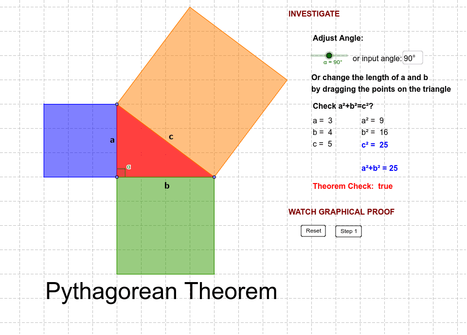 2. Kdfedor Pythagorean Proof Press Enter to start activity