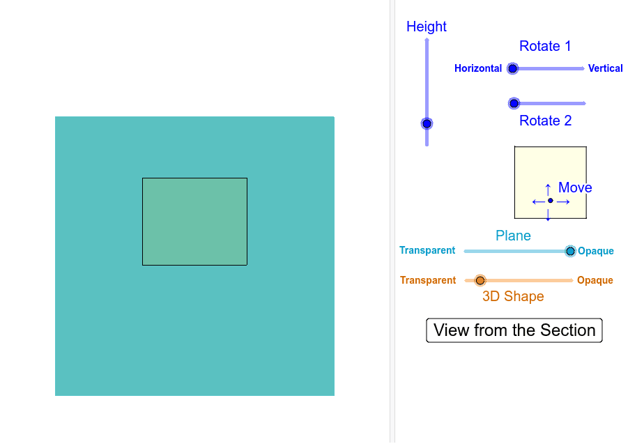 This applet can help you see what the rectangular prisms we made in our previous activity may look like when they're drawn with a computer. Press Enter to start activity