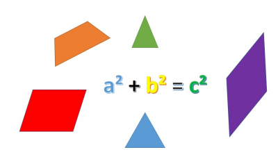 Pythagoras in Drei- und Vierecken