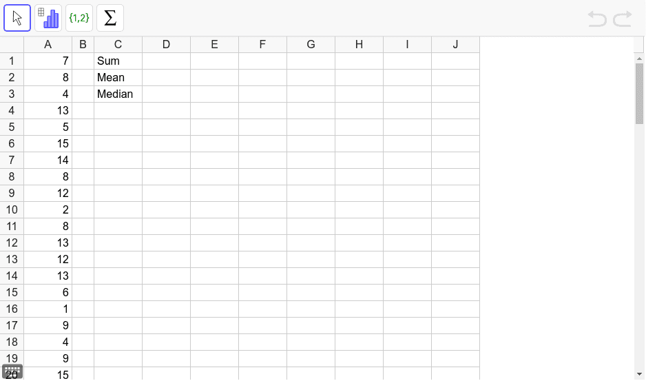 Use this spreadsheet to do the tasks in A.1.9.2 Press Enter to start activity