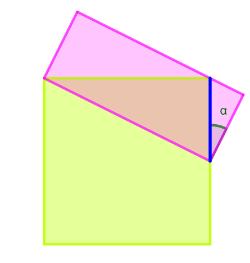 Recordem que es té un quadrat i un rectangle de la següent forma: