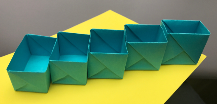 4.0  Origami Open Box Investigation