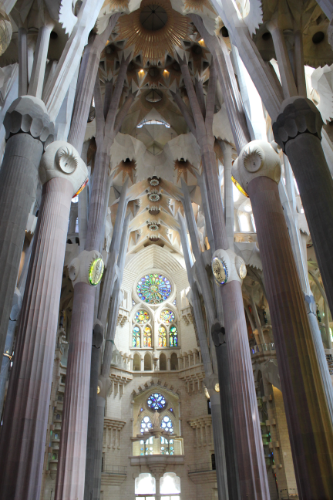 Images from Sagrada Familia (Barcelona)
