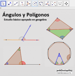 Ángulos y Polígonos con geogebra