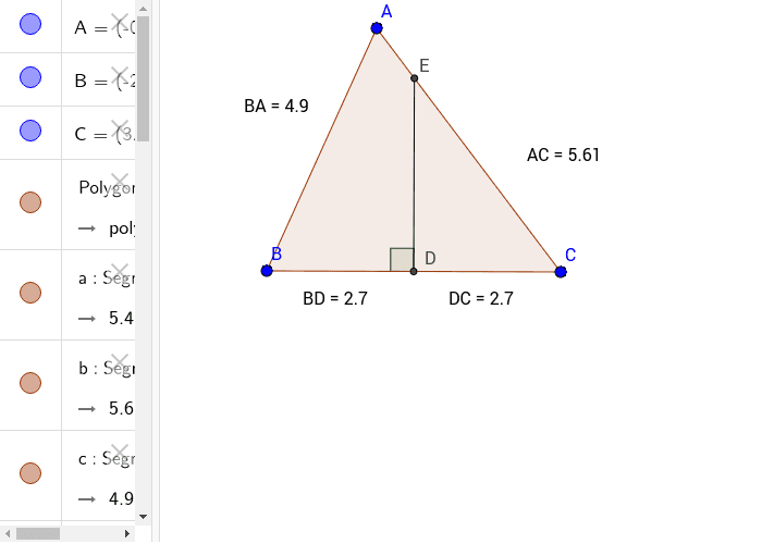 Perpendicular Bisector (Free) Press Enter to start activity