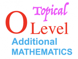 A Math O Level Topical